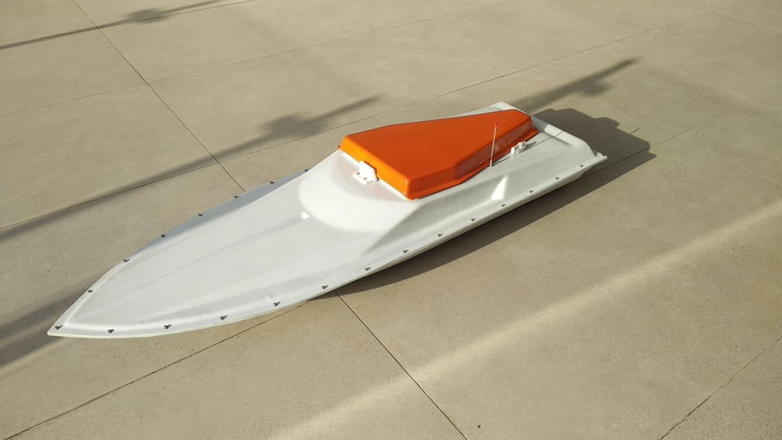 Autonomous boat prototype from the Terrascan development portfolio